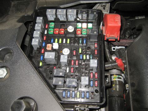 2011 gmc acadia electrical cover fuse box|2011 GMC Acadia starter relay.